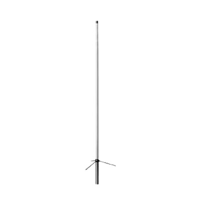 Antena base UHF, fibra de vidrio ajustable, rango 406-512 MHz